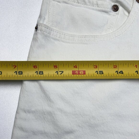 Levis 501 Jeans Womens 31x26 Straight High Waist Cropped New With Tags NWT - Picture 14 of 16